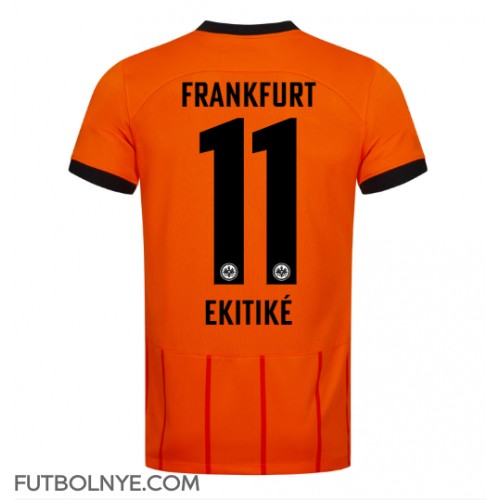 Camiseta Eintracht Frankfurt Hugo Ekitike #11 Tercera Equipación 2024-25 manga corta